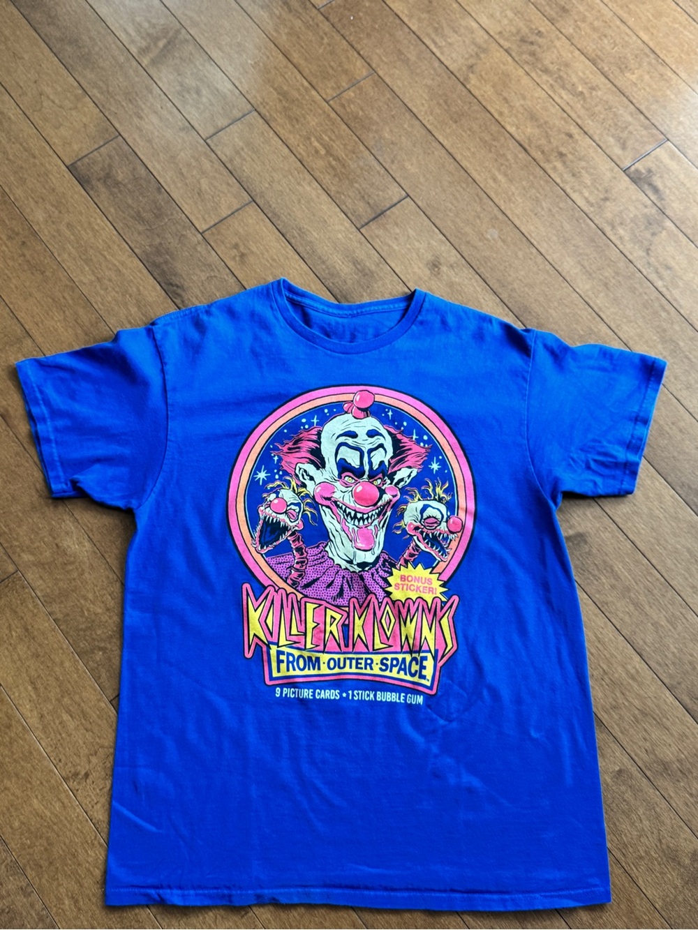 Killer Klowns From Outer Space Graphic Tee - Blue men’s large